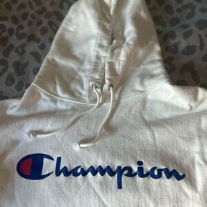 Champion Off-White Reverse Weave Hoodie